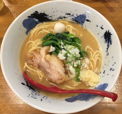 「ラーメン780円(ニンニク増し)」@ラーメン カワタカの写真