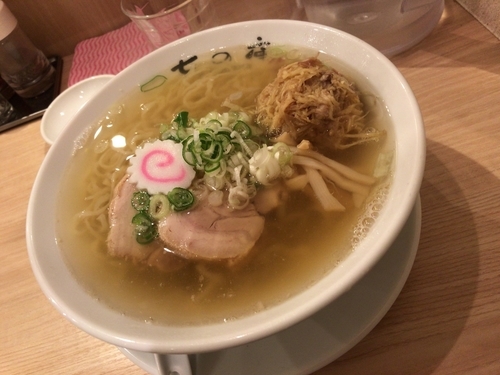 「生姜らーめん」@しょうがラーメン七の庫の写真