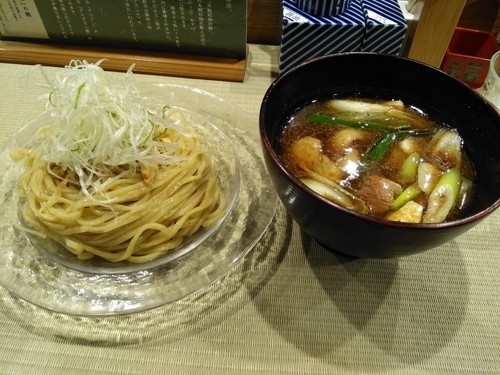 「鴨汁つけそば¥880」@らーめん 鴨to葱の写真