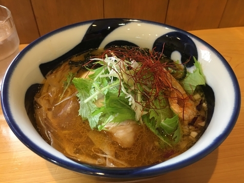 「【限定A】濃厚 海老らーめん」@麺喰屋 澤 徳島店の写真