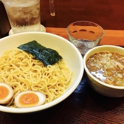 つけ麺並（750円）+味玉（50円）