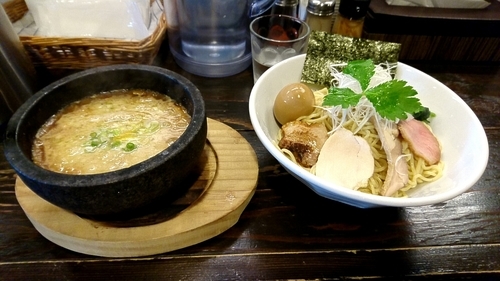 「限定特製味玉つけ麺大盛り」@中華そば こむぎの写真