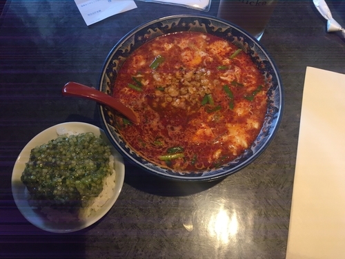 「からめん10辛＋だしめし」@からめんや えんの写真