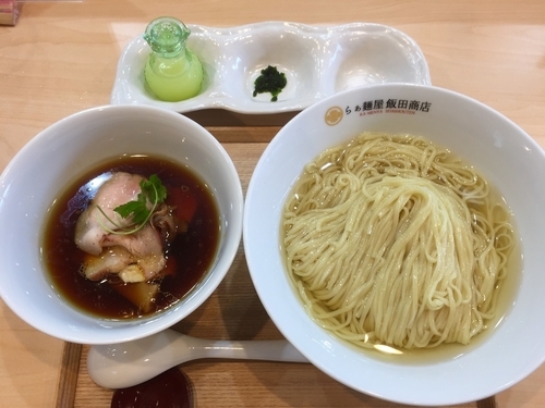 「つけ麺 (昆布鰹水出汁) ￥1000」@飯田商店 湯河原本店の写真