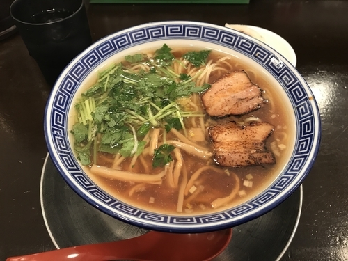 「醤油らあめん」@東京らあめんタワー 芝大門本店の写真
