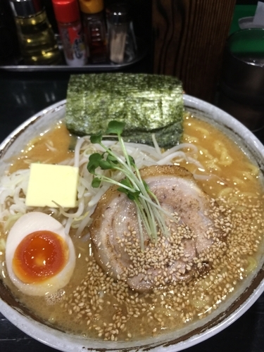「味噌バターらーめん大盛り」@麺屋ひじりの写真