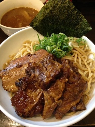 「ぶしもり 大盛り＋豚軟骨＋豚角煮」@ぶしもりや めんめんの写真