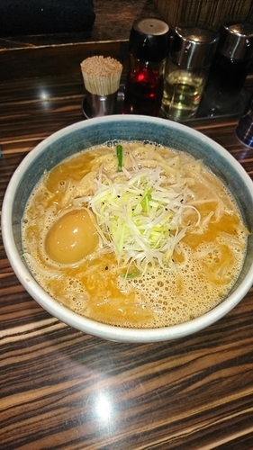 「海の味噌味玉そば」@中華そば 螢の写真