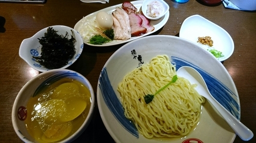 「【限定】薬涼潮つけそば(蛤Ver.)」@麺や 虎徹の写真