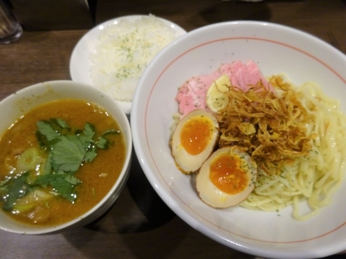 「大人のカレーつけ麺　　1000円」@八咫烏の写真