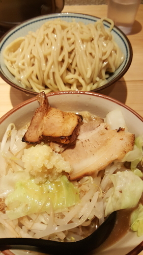 「つけ麺銀二郎中盛」@つけ麺屋 銀四郎の写真