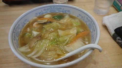 「うま煮ラーメン（６２６円）」@ぎょうざの満洲 大泉学園南口店の写真