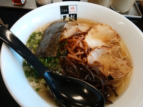 「冷やしらーめん」@大龍ラーメン蔵龍 日田駅前店の写真