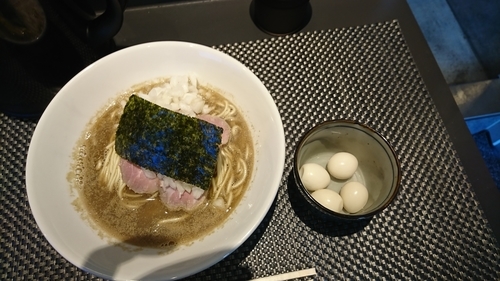 「中華そば＆あぶらそば」@煮干乱舞の写真