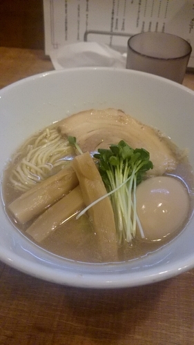 「味玉煮干しそば」@煮干しそば 虎空の写真