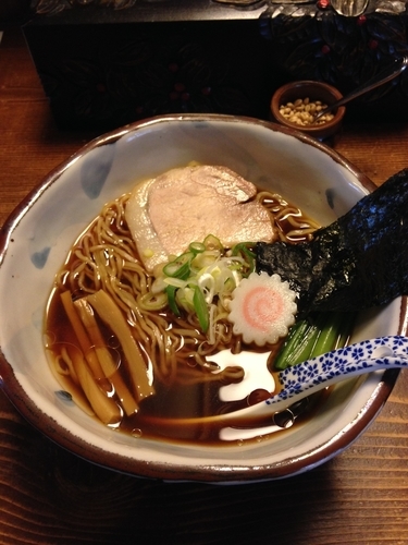 「醤油拉麺」@拉麺酒房 熊人の写真
