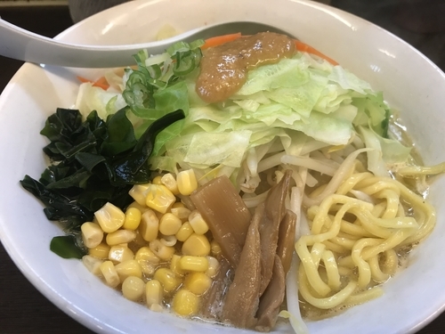 「野菜味噌ラーメン 900円」@味噌一 一之江店の写真