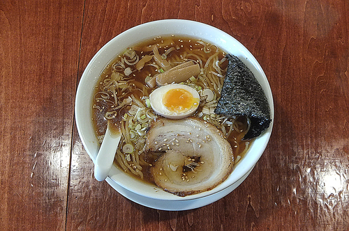 「中華そば(大盛り)」@ごとくの写真