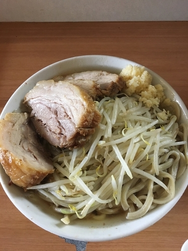 「小ラーメン豚増し」@豚星。の写真