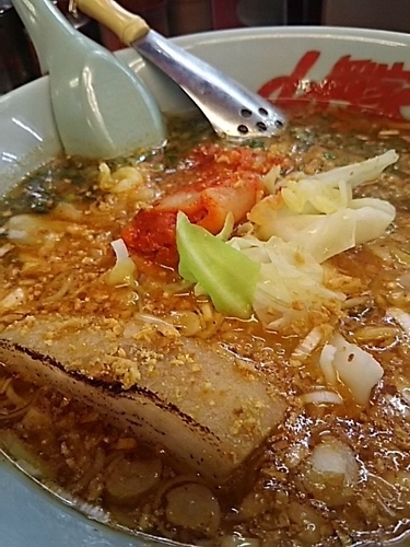 「旨辛スタミナラーメン」@山岡家 川島店の写真