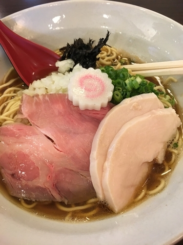 「特製煮干しそば」@麺屋 烈の写真