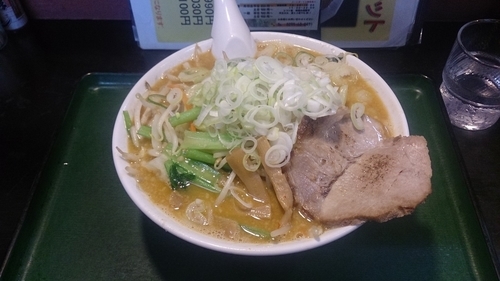 「みそ野菜 900円」@北海とんこつらーめん 純輝 潮来本店の写真