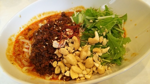 「汁なし担々麺」@四川担々麺いぶし銀の写真