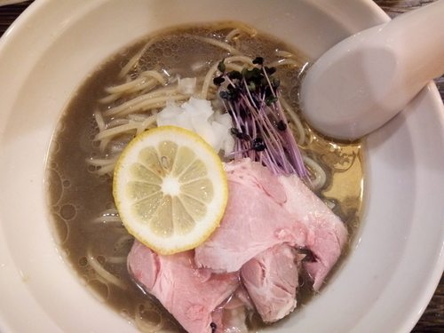 「にごり煮干しそば冷やし」@布施丿貫の写真