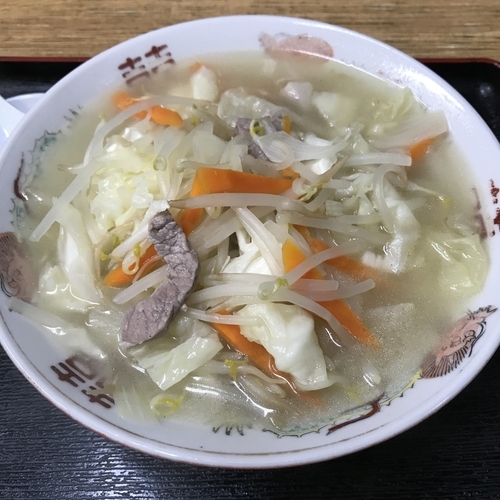 「野菜そば（￥650）」@おそば 大むらの写真