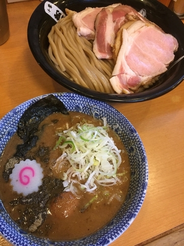 「つけチャーシュー大￥1250＋半熟味玉￥100」@中華蕎麦 とみ田の写真