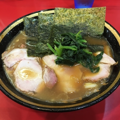 「チャーシュー麺(油少なめ) ¥800-」@家系総本山 ラーメン吉村家の写真