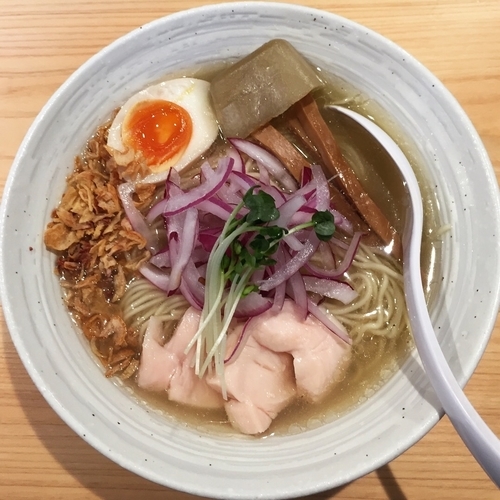 「冷やしラーメン800円」@麺屋 さくら井の写真