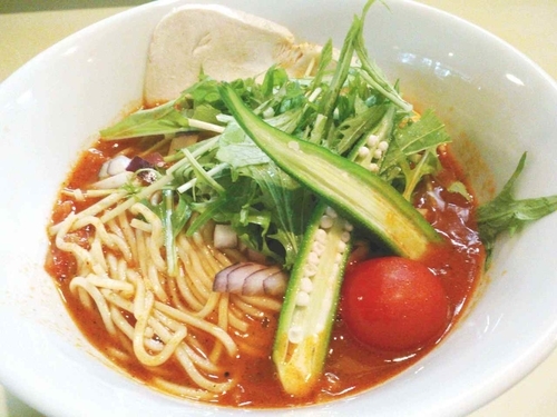 「【限定】チリトマトらーめん￥750」@らーめん コッコの写真