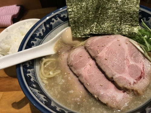 「得製濃熟塩らーめん 1,020円 海苔 100円 他」@○心厨房の写真