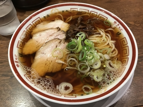 「中華そば　680円」@中華そば つし馬の写真