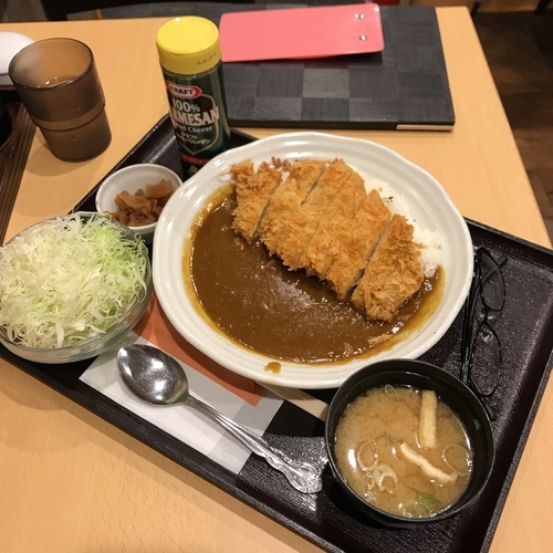 「ロースかつカレー」@とんかつ 大吉の写真