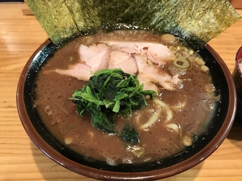 「ラーメン　小ライス」@秋葉原ラーメン わいずの写真