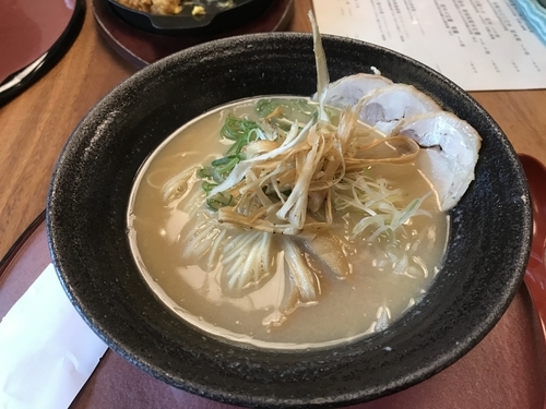 「鶏白（しお）ラーメン 896円」@祇園麺処むらじの写真