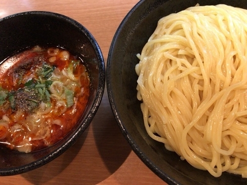 「酸辣湯つけ麺(大盛り)」@吉虎 東京 KICHITORA TOKYO 渋谷本店の写真