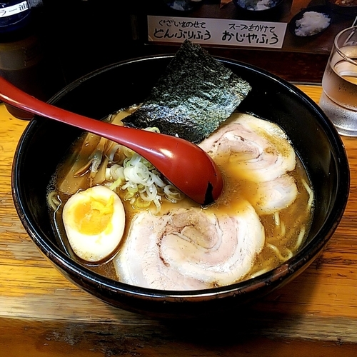 「らあめん（小）」@竹屋 新秋津店の写真