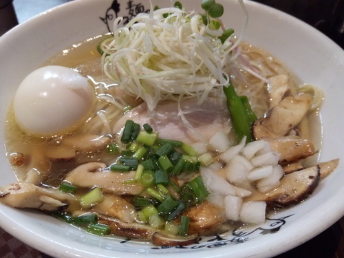 「松茸の贅沢ラーメン」@麺のようじの写真