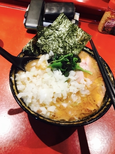 「チャーシュー麺（タマネギ）」@厚木家の写真