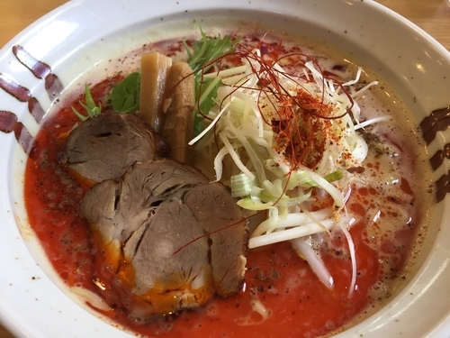 「カラシビら〜めん¥830」@中華そば かずしのの写真