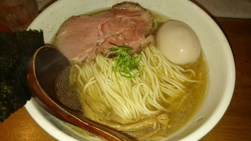 「味たまそば」@中華蕎麦 蘭鋳の写真