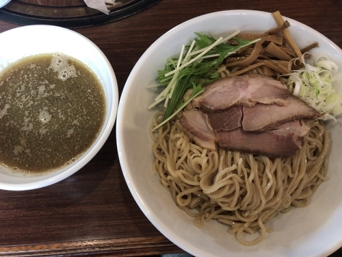 「つけ麺煮干し800円」@拉麺 芳の写真