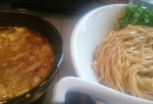 「鴨カレー南蛮つけめん」@日の丸さんじの写真