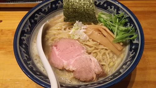 「塩らーめん＋大盛り」@○心厨房の写真