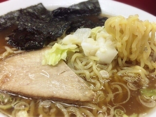 「ラーメン(600円)」@ラーメン子安の写真