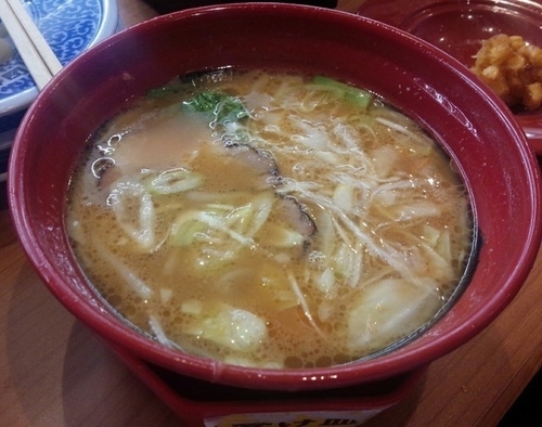 「濃厚味噌ラーメン麺抜き400円」@無添 くら寿司 山形馬見ヶ崎店の写真