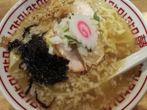 「ナハハ塩煮干しそば」@中華そば ムタヒロの写真